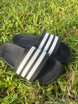 Adidas Adilette is the sports slippers  a size 8  Adidas Adilette is the sports slippers that started it all. Inspired by this timeless look of 1972, 