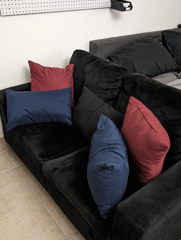 Small Black Couch