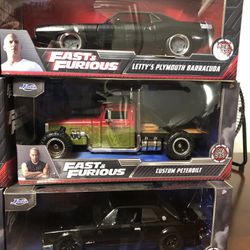 fast and furious model cars
