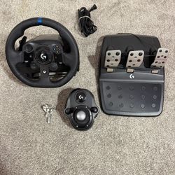Logitech G923 & Shifter