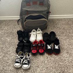 shoes and backpacks 