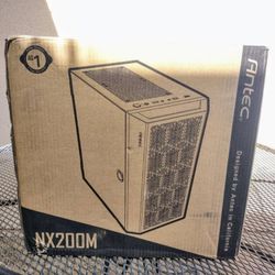 Antec NX200M. Micro-ATX Tower, Mini-Tower Computer Case with 120mm Rear Fan.