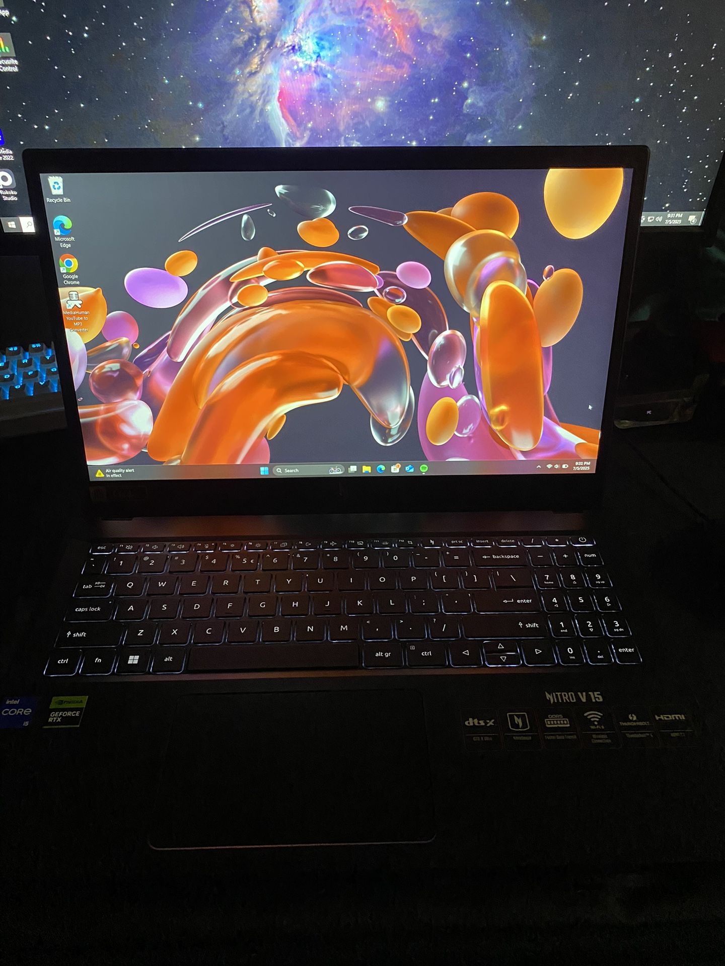 Aced Nitro Gaming Laptop