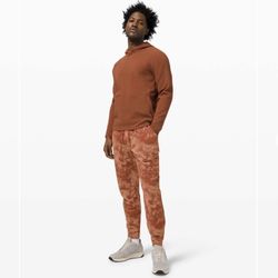 NWT New Lululemon Men’s City Sweat Jogger 29" *French Terry in Astral Dark Terracotta Desert Sun (Medium)