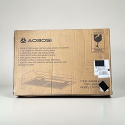 💫NEW AOBOSI 30" Under Cabinet Range Hood - Stainless Steel - Gesture + Touch Control Model LF017💫