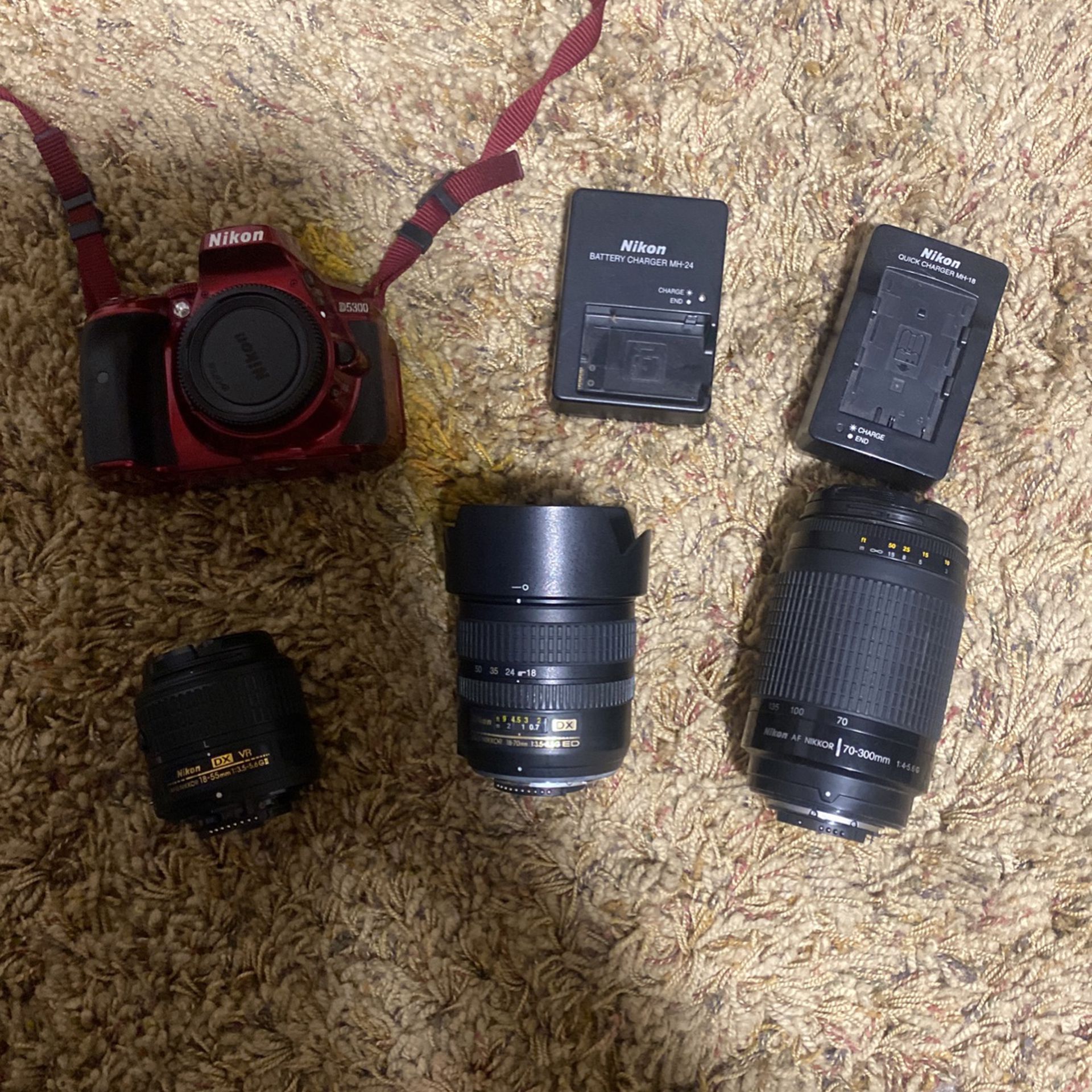 Nikon Camera And Equipment (Includes Everything)
