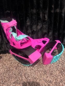 Kangaroo jump bouncing boots