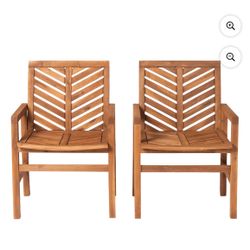2 Brand New Patio Chairs 