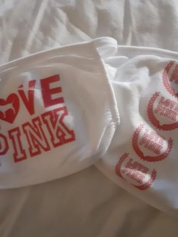 *PINK* Face masks $7 Each Or 4 Masks $20