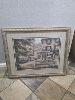 Home interiors framed art