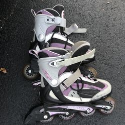 roller blades women size 8 $45