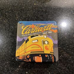 Vintage Aesthetic Carhartt Tin 5”x5”x2”