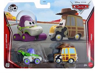 Disney Pixar Cars Buzz Lightyear & Woody Die-Cast 2-Pack