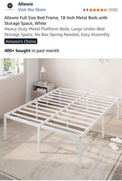 FREE FULL SIZE BED FRAME *NO MATTRESS*