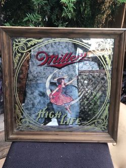 Miller high life mirror
