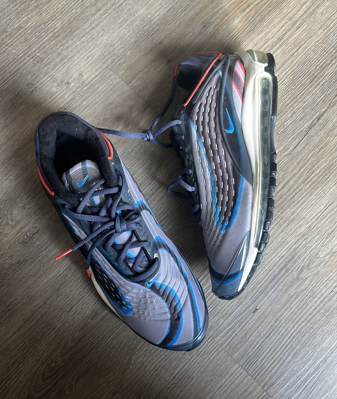 Nike Air Max Deluxe Thunder Blue/Photo Men's Running Shoe Size