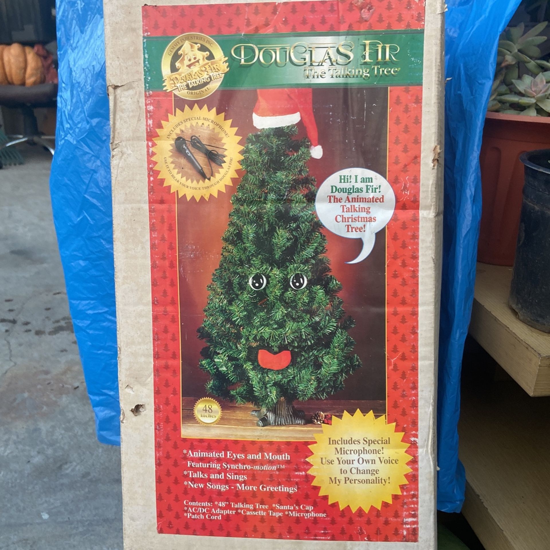 Douglas Fir The Talking Tree It Is Douglas Fir The Animated, Talking Christmas Tree