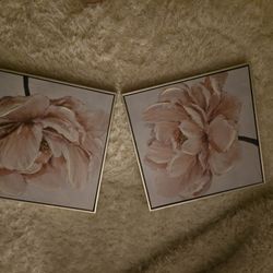 Set Of Floral Wall Art