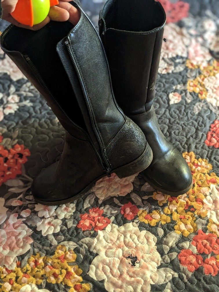 Little Girl Size 1 Dress Boots