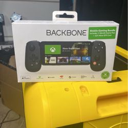 Backbone one for Xbox, BB – 02 – B – X mobile gaming bundle for iPhone brand new never used