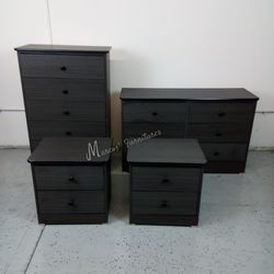 Gray Matte Bedroom Dresser Set!