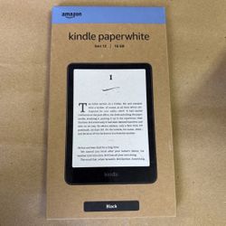 Amazon Kindle Paperwhite Black | 16GB |12th gen 2024 (new model)