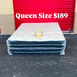 NEW Mattress Queen Size Regular With Box Spring // Offer  🚚