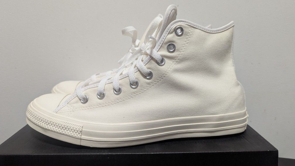 Converse By You Custom Chuck Taylor CTAS Hi Beige White Men's Size 10.5 168957C