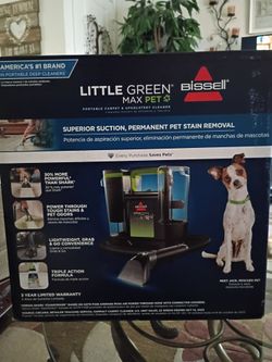 BNIB Bissell Little Green Max Pet Cleaning Machine