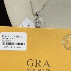 Rare Pear Pendant Necklace 