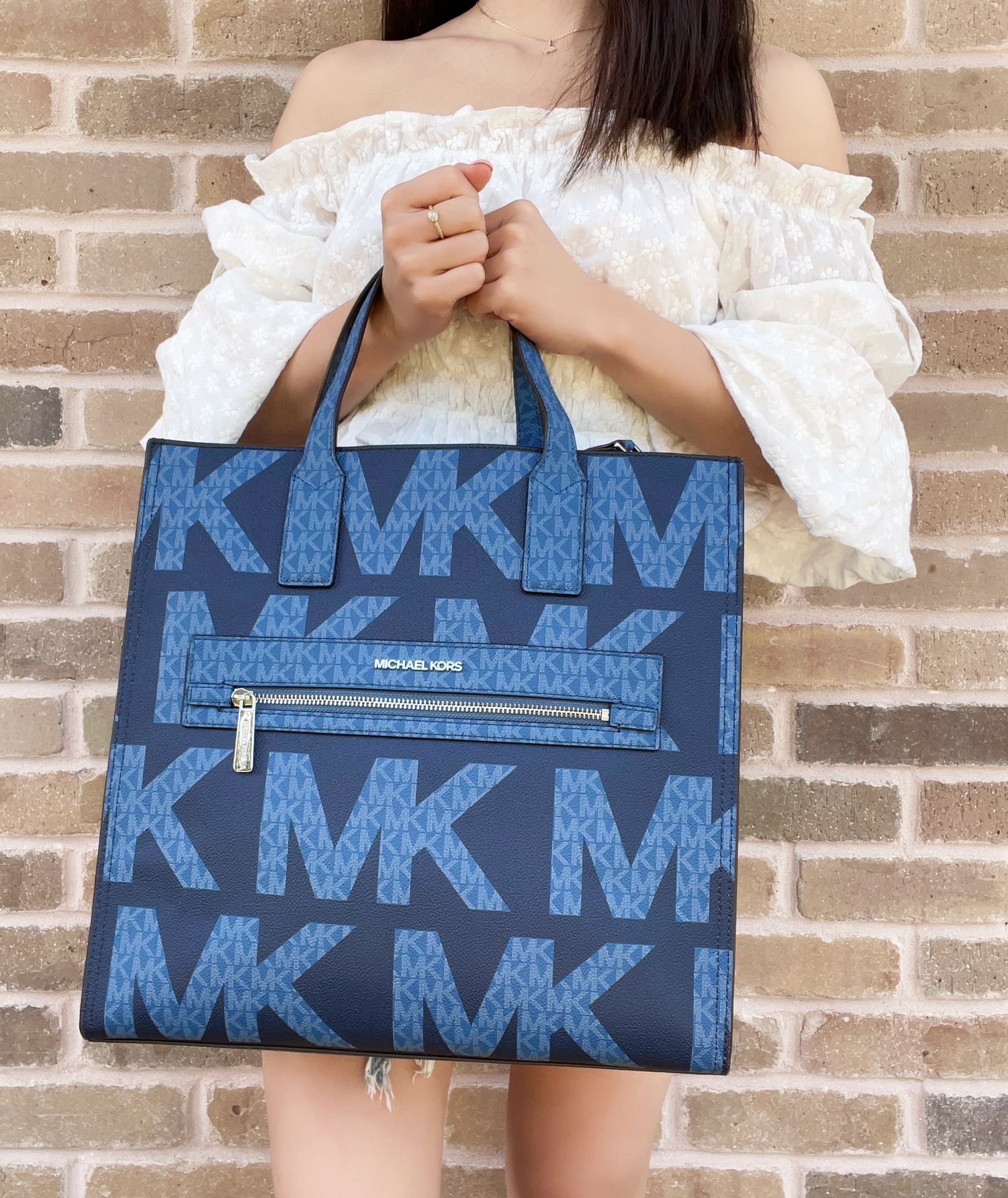 Odac Mk Kenly Tote Bag Kenly Large Logo Tote Bag Michael