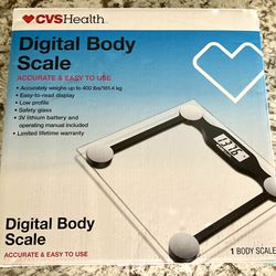   Digital Body Scale with Large easy-to-read display