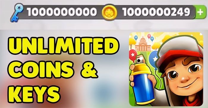 Subway Surfers Hacked Accounts Unlimited Coins and Keys
