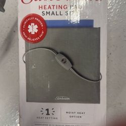 Sunbeam Heating Pad Size Small MSRP $24.99