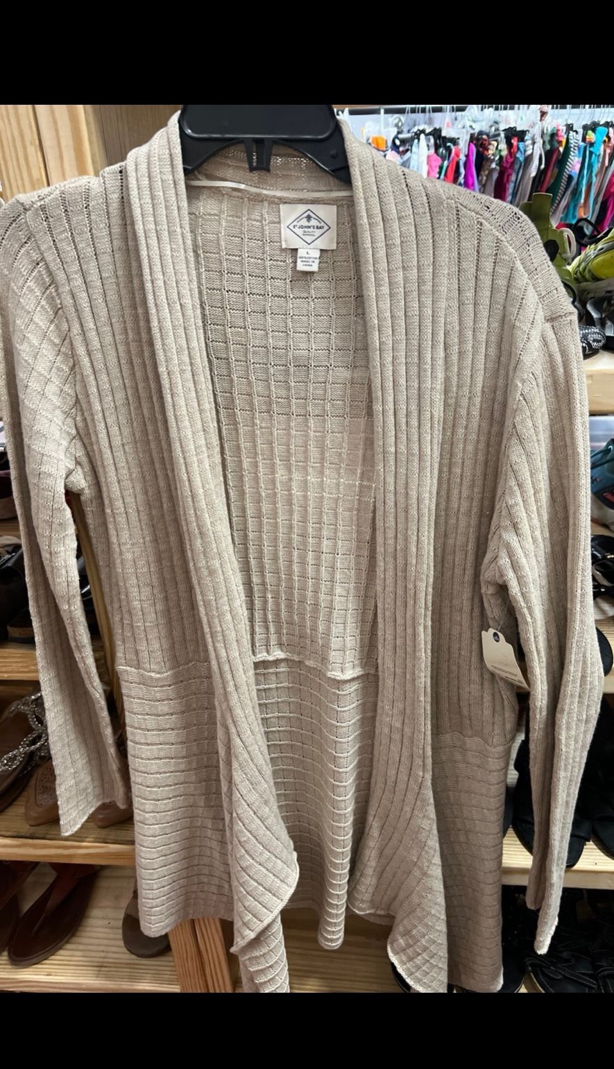 St John’s Bay Large Cardigan Sweater 