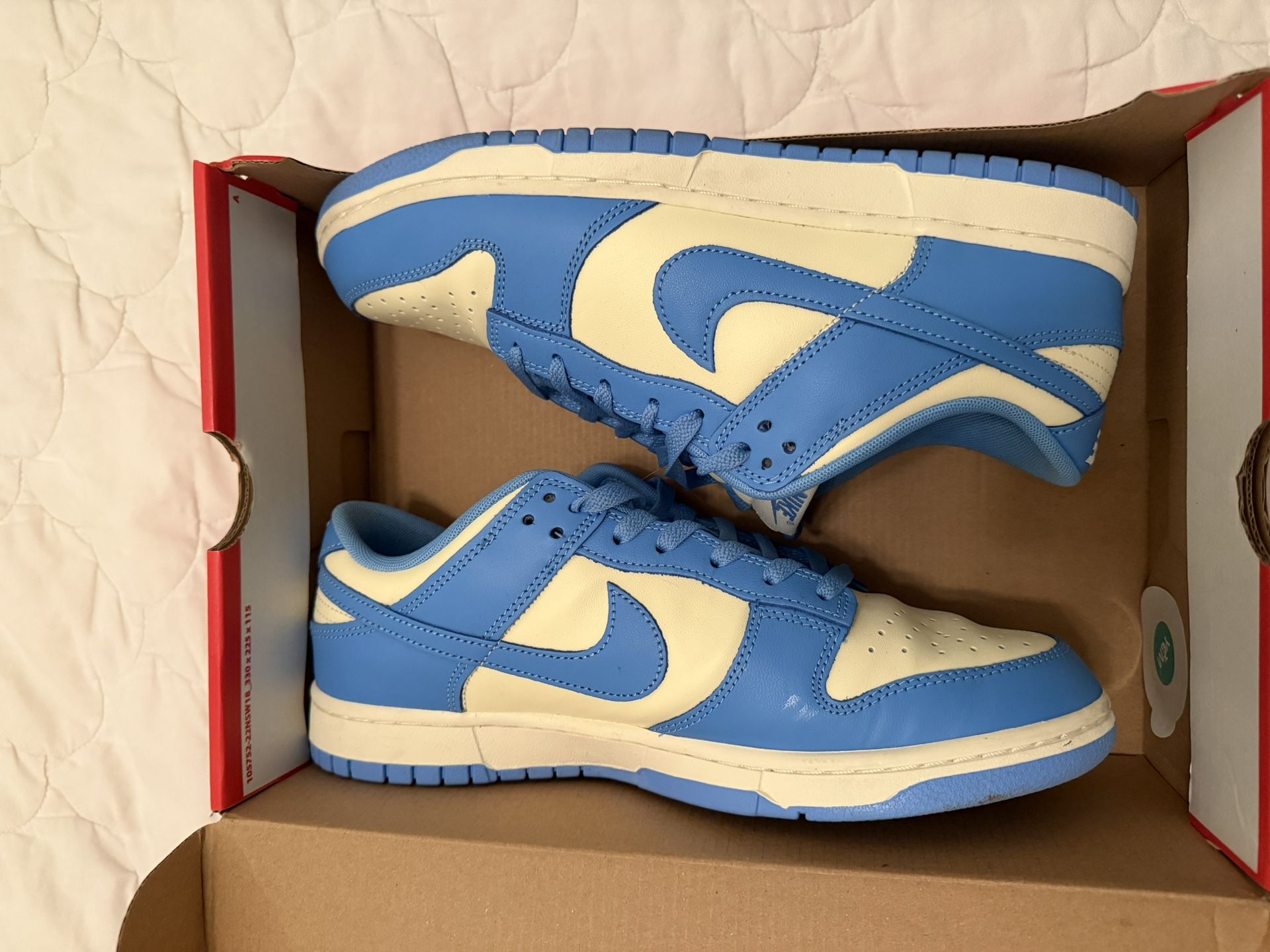 nike dunk unc coconut milk 