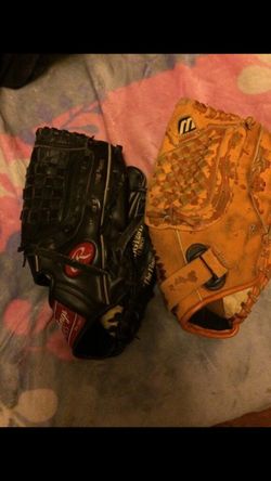 Baseball gloves