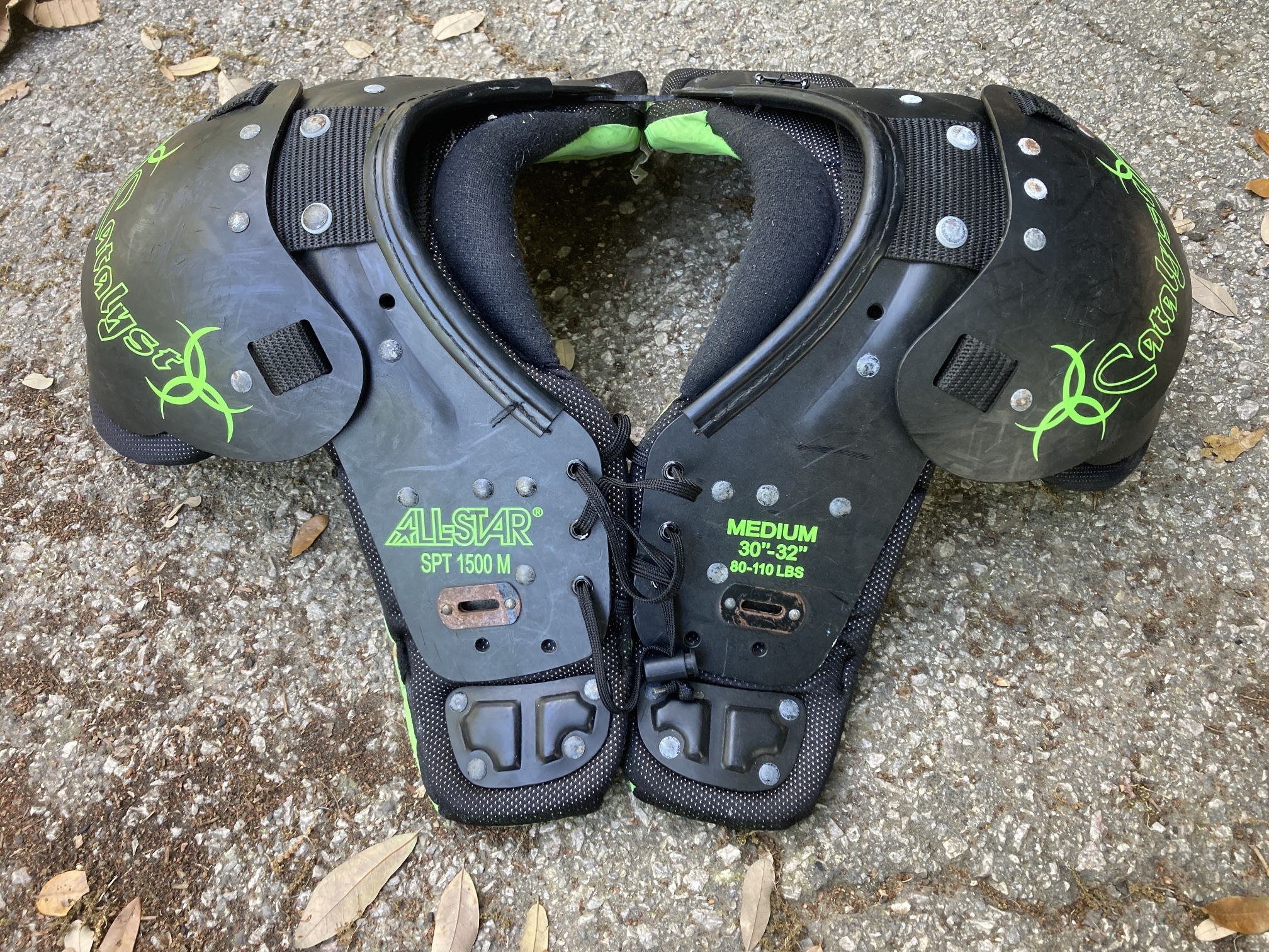 Kids Football shoulder Pads