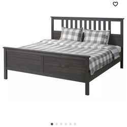 IKEA Gray Bed Frame 