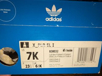 Pink Girls toddler Adidas shoes size 7k