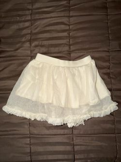 Burt’s bees kids tulle skirt cream