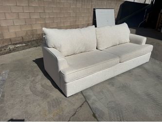 Modern Cream Sofa – Clean, Comfortable, Great Condition