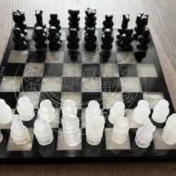 Beautiful Marble Chess Set