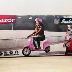 Razor 24V  Pocket Mod Betty Powered Ride-On (Purple)