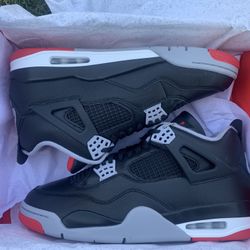 Men’s Nike Air Jordan 4 Bred Reimagined 