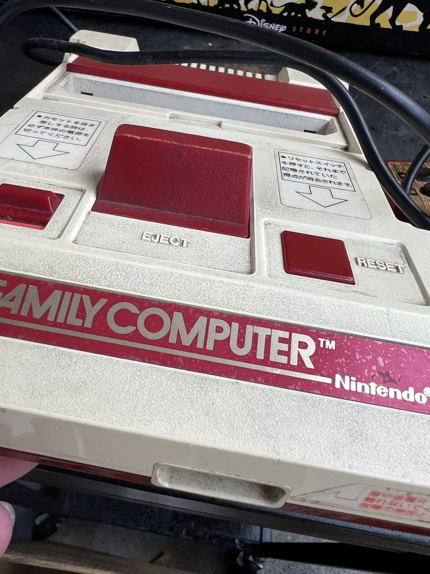 Vintage 80s Nintendo Family System Video Game Console