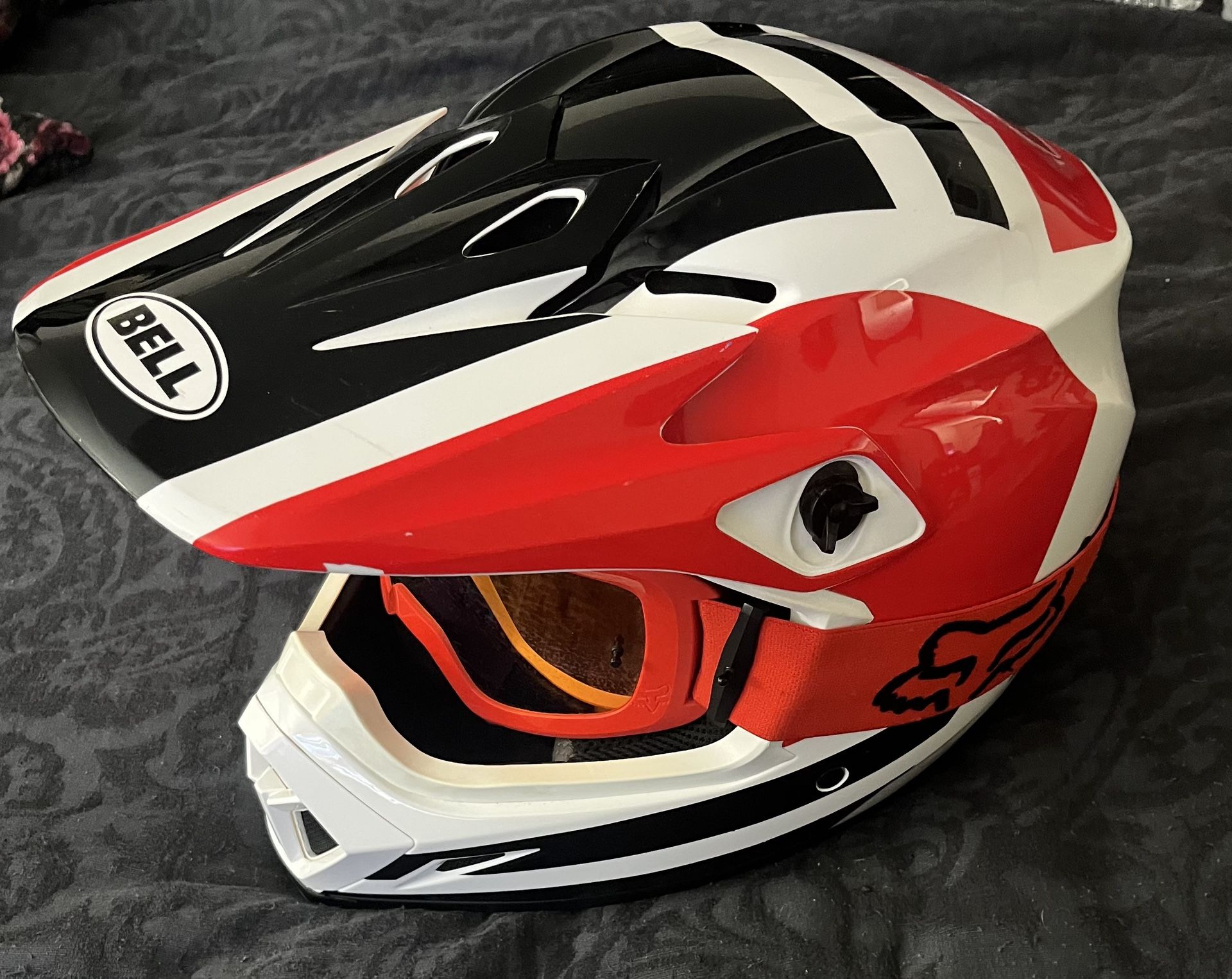 Bell MX-9 ALTER EGO GLOSS- With Fox Goggles