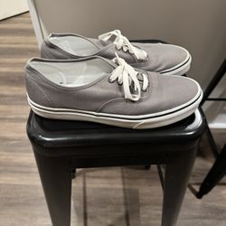 Vans Original Shoes Gray Men’s Size 10
