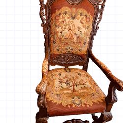 19th Century Victorian Chair From the NYC Estate  of Haley Fiske. 
