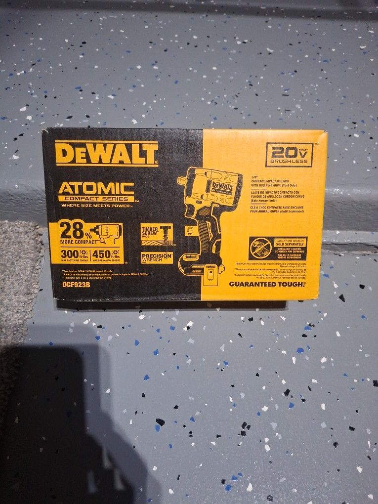 Dewalt XR 3/8 Compact Impact Wrench W/ Hog Ring Anvil